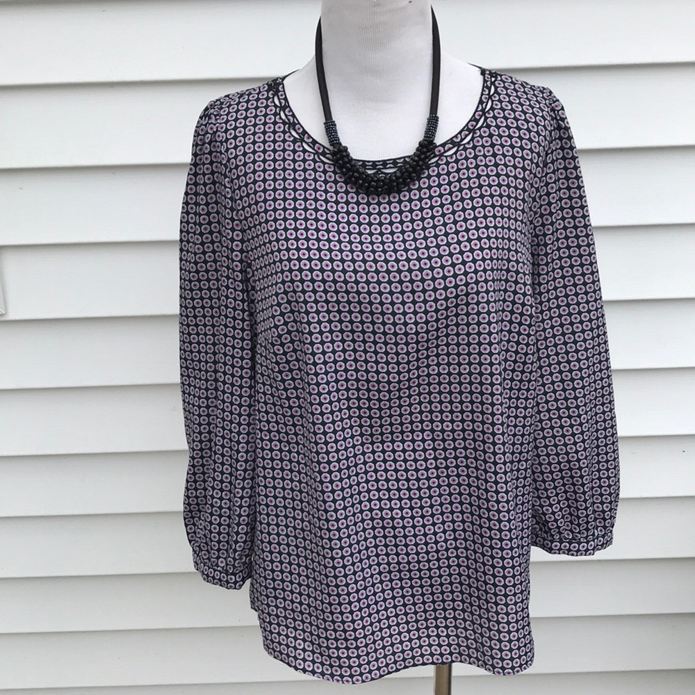 J. Crew beautiful blouse amazing detail